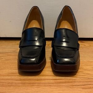 Nine West Black Loafers